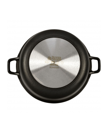 De Buyer Niski Garnek Aluminiowy Z Pokrywą 24Cm Choc Extreme