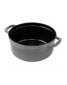 Staub Garnek z przykrywką okrągły 24 cm szary - nr 6
