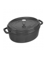 Staub Owalny Garnek Żeliwny Cocotte 31 cm Grafitowy 40509-320-0 - nr 1