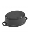 Staub Owalny Garnek Żeliwny Cocotte 31 cm Grafitowy 40509-320-0 - nr 3