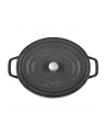 Staub Owalny Garnek Żeliwny Cocotte 31 cm Grafitowy 40509-320-0 - nr 4