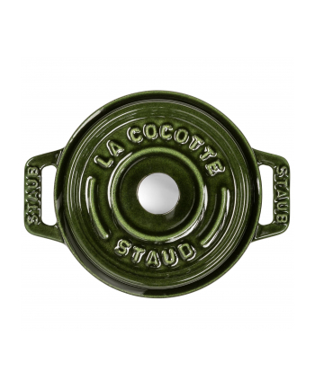 Staub Garnek Żeliwny Cocotte 10 cm Zielony 40509-804-0