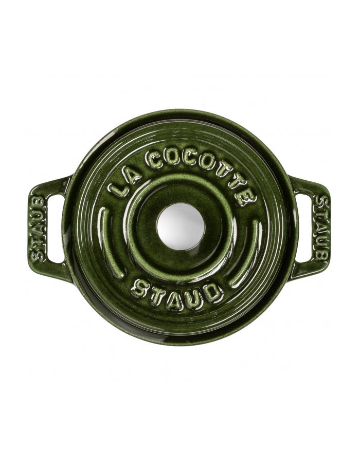 Staub Garnek Żeliwny Cocotte 10 cm Zielony 40509-804-0 główny