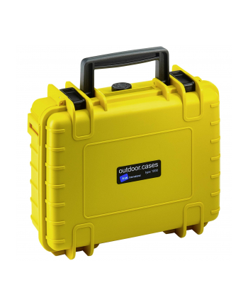 B&W International Outdoor-Casetype 1000 Walizka na sprzęt foto-video, czarna (1000/Y/SI) nr 2