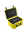 B&W outdoor.cases Typ 2000 RPD z przegrodami Czarna - nr 1