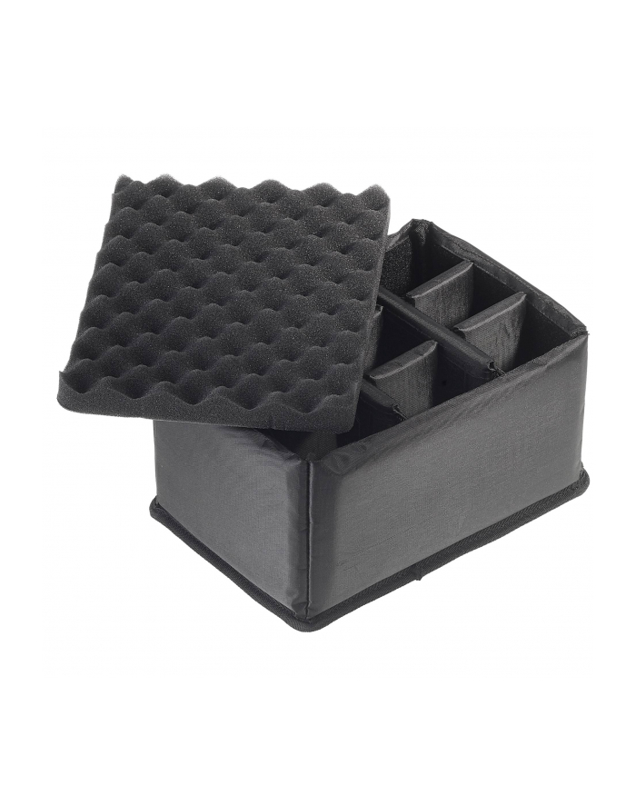 B&W outdoor.cases Typ 2000 RPD z przegrodami Czarna główny