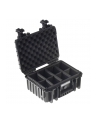 B&W outdoor.cases Typ 3000 RPD z przegrodami Czarna - nr 1