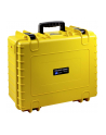 B&W outdoor.cases Typ 6000 RPD z przegrodami Żółta - nr 9