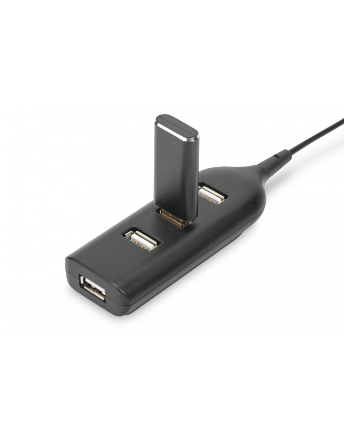 Digitus Hub Usb 2.0 4 X Usb Czarny (Ab-50001-1) główny