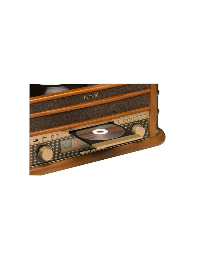 Denver MCR50 Retro brązowy główny