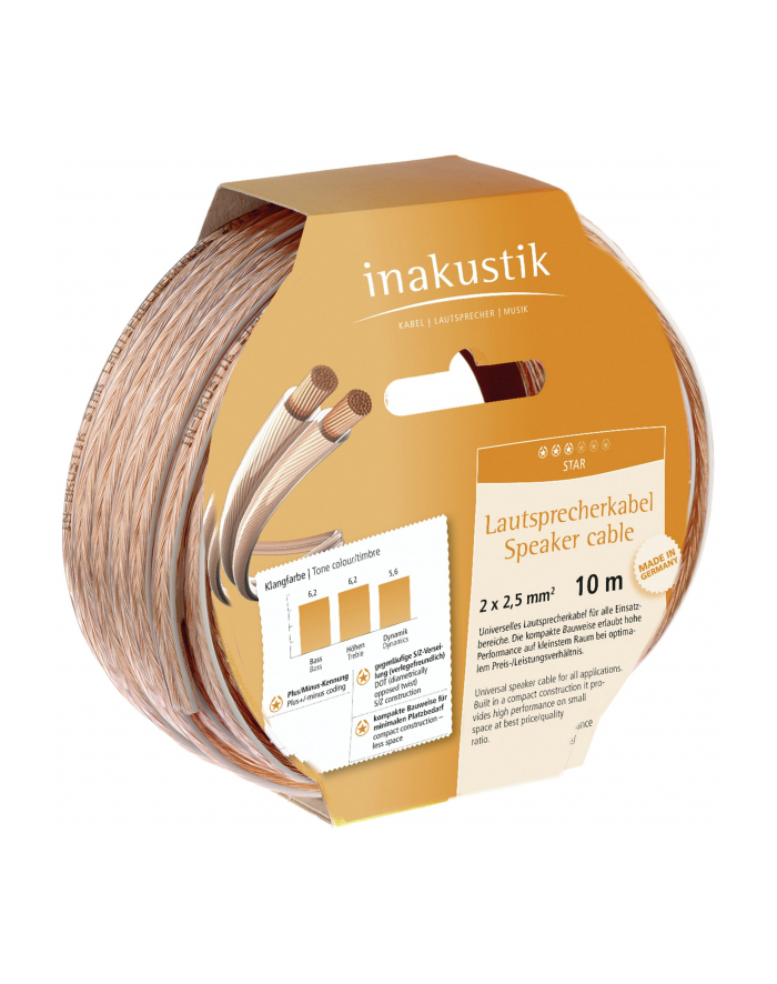 Inakustik 10m Star Speaker Cable (003022010) główny