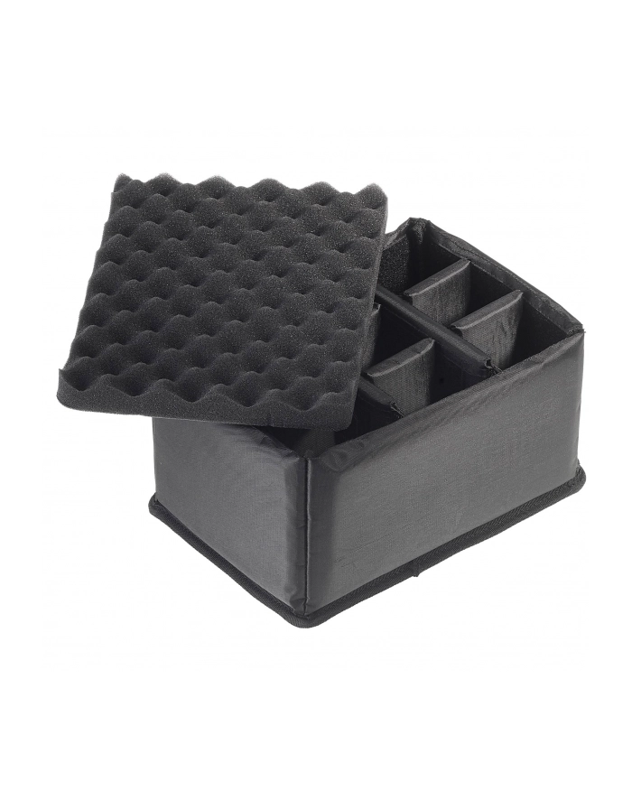 B&W outdoor.cases Typ 2000 RPD z przegrodami Czarna główny
