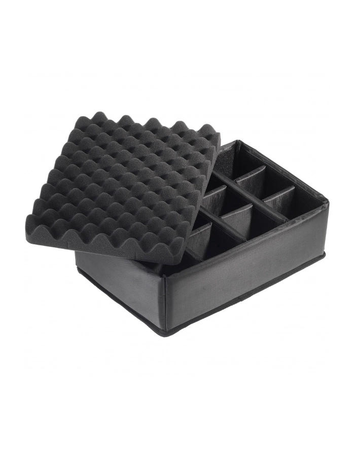B&W outdoor.cases Typ 4000 RPD z przegrodami Żółta główny