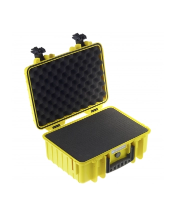 B&W outdoor.cases Typ 4000 SI z gąbką Żółta