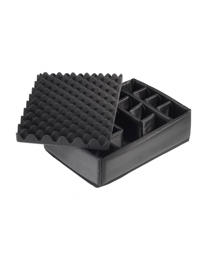 B&W outdoor.cases Typ 5000 RPD z przegrodami Czarna główny