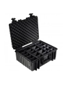 B&W outdoor.cases Typ 6000 RPD z przegrodami Czarna - nr 1