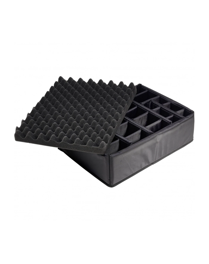 B&W outdoor.cases Typ 6000 RPD z przegrodami Czarna główny