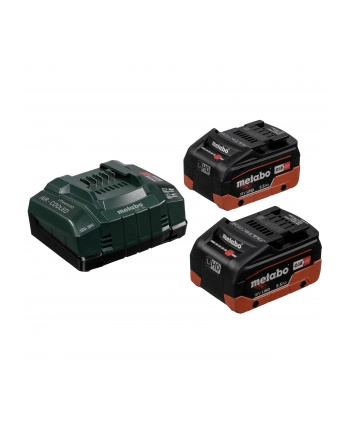 Metabo 2 Aku. Lihd 18V/5.5Ah + Ładowarka Asc55 685122000 nr 1