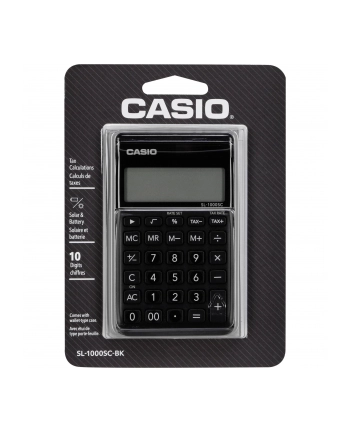 Kalkulator 10pozycyjny czarny SL-1000SC-BK-S Casio nr 1