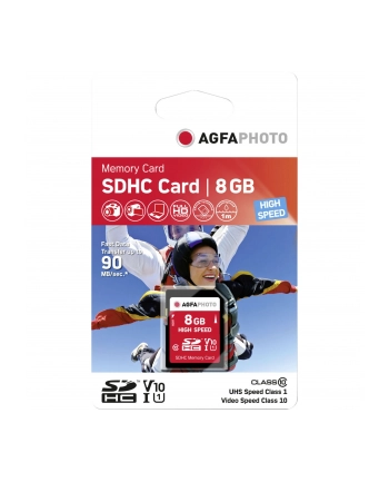 AgfaPhoto SecureDigital High Capacity 8GB Class 10 nr 1
