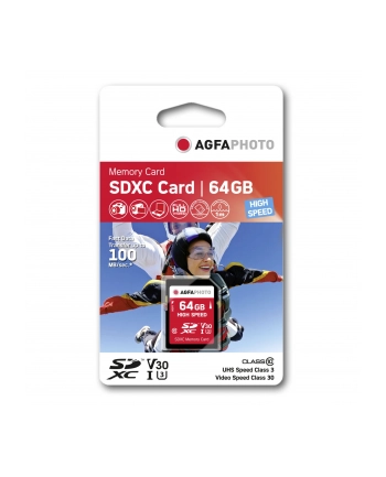 AgfaPhoto SDXC 64GB Class 10 (10428) nr 1