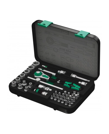 Wera Klucze nasadowe 1/4 w zestawie 41 elementów typ 8100 SA 4 5003535001 nr 2