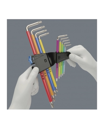 Wera Zestaw kluczy trzpieniowych z funkcją przytrzymywania TORX 8-40mm (5022689001) nr 1