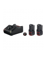BOSCH AKUMULATOR 12V 2X2,0AH LI + ŁADOWARKA 12V B1600A019R813286243 - nr 3