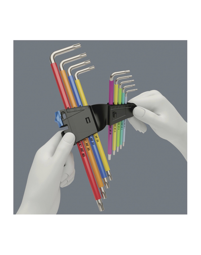Wera Zestaw kluczy trzpieniowych z funkcją przytrzymywania TORX 8-40mm (5022689001) główny