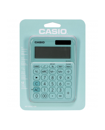 Kalkulator biurowy Casio MS-20UC-GN-S nr 2