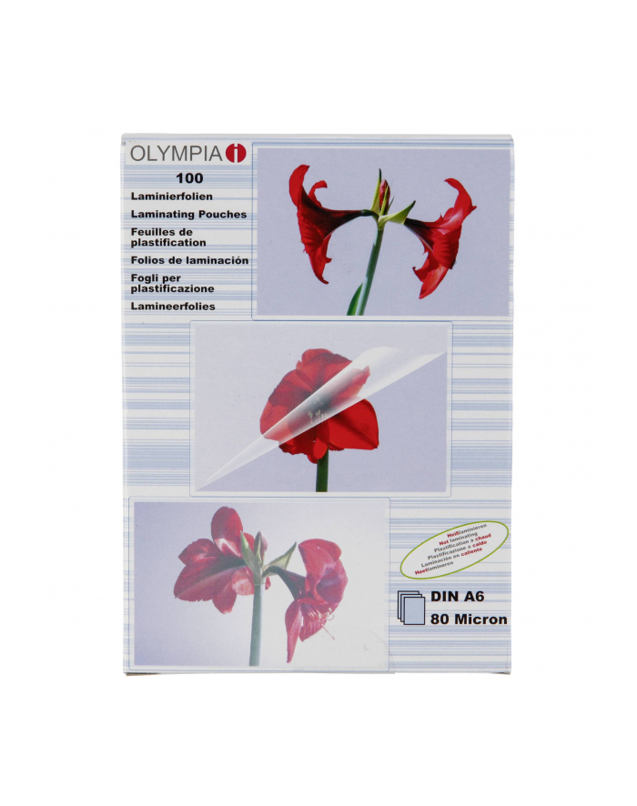 Olympia DIN A 6 80 micron 9168 główny