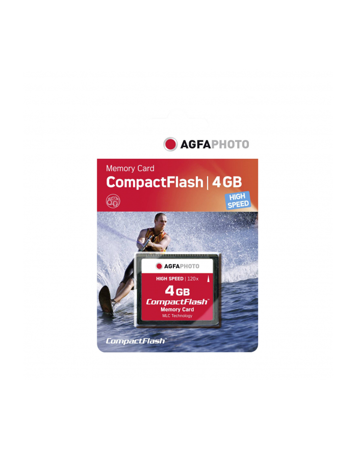 AgfaPhoto CompactFlash 4GB High Speed 120x MLC główny