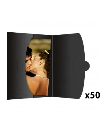 Daiber Koperta Ochronna Na Zdjęcia 20X30 Czarna 50Szt. (09024) nr 1