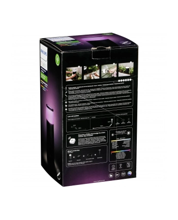 Philips Hue White and Color Ambiance Calla czarny 1742030P7 nr 2