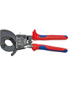 Knipex Nożyce do kabli z zapadką 250mm 95 31 250 - nr 3