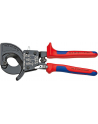 Knipex Nożyce do kabli z zapadką 250mm 95 31 250 - nr 4