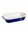 prostokątny półmisek ceramiczny 4.5L niebieski 405111490 - nr 1