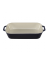 prostokątny półmisek ceramiczny 4.5L niebieski 405111490 - nr 4