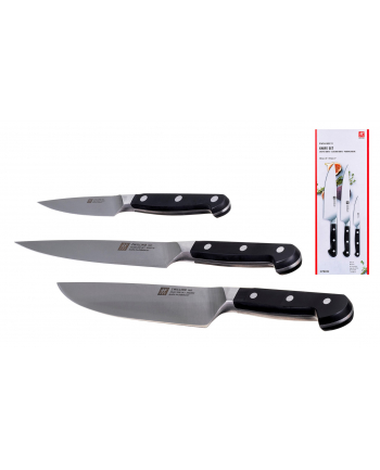 Zwilling Pro zestaw 3 noży 38430-007