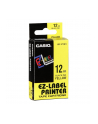 Casio Do drukarek etykiet XR-12YW1 czarny druk/żółty - nr 2