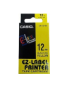 Casio Do drukarek etykiet XR-12YW1 czarny druk/żółty - nr 8