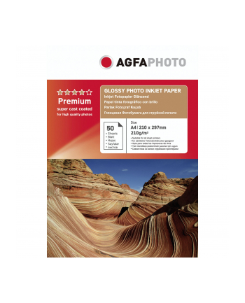 Agfaphoto Photo Glossy Papier 210 G A 4 50 Arkuszy