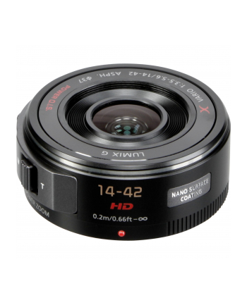 Panasonic LUMIX G X VARIO Pz 14-42mm f/3.5- f/5.6 ASPH. POWER O.I.S. czarny (H-PS14042E-K)