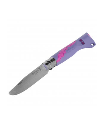 Opinel Nóż Składany Outdoor Junior Violet Fuchsia 07