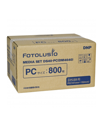 DNP Photo Imaging Papel fotogrfico de sublimacin trmica 10 x 15 para impresora DS-40 (PAP 800)