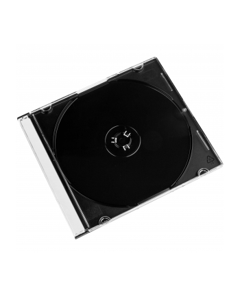 Hama CD Slim Box, black, pack of 25 pcs (00051167)