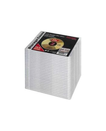 Hama CD Slim Box Double, 25 Pcs. (00051168)