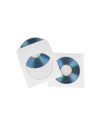 Hama CD-ROM Paper Sleeves 50, White (00062671)