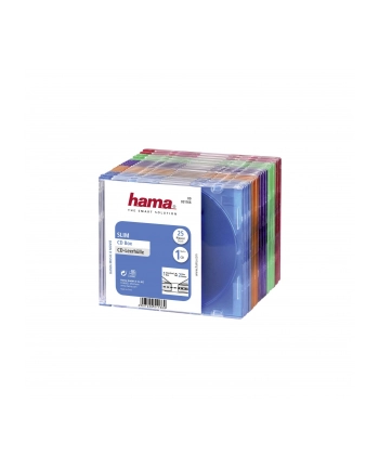 Hama CD Slim Box Pack of 25, Coloured (00051166) nr 2