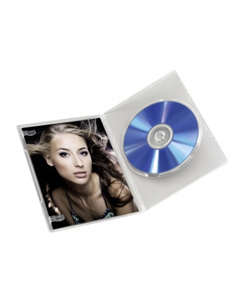 Hama DVD Jewel Case, Slim 10, transparent (00083890) nr 2